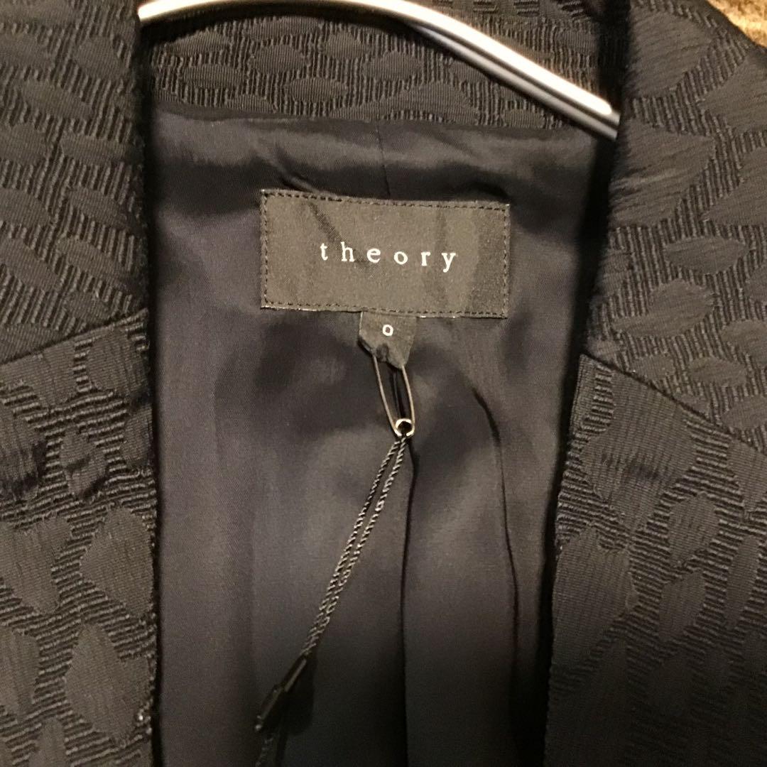 【theory 】ブラック テーラードジャケット新品未使用　サイズS