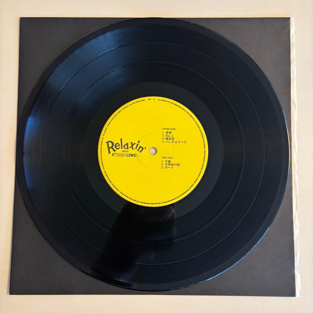 THE HIGH-LOWS Relaxin’ [10 inch Analog]