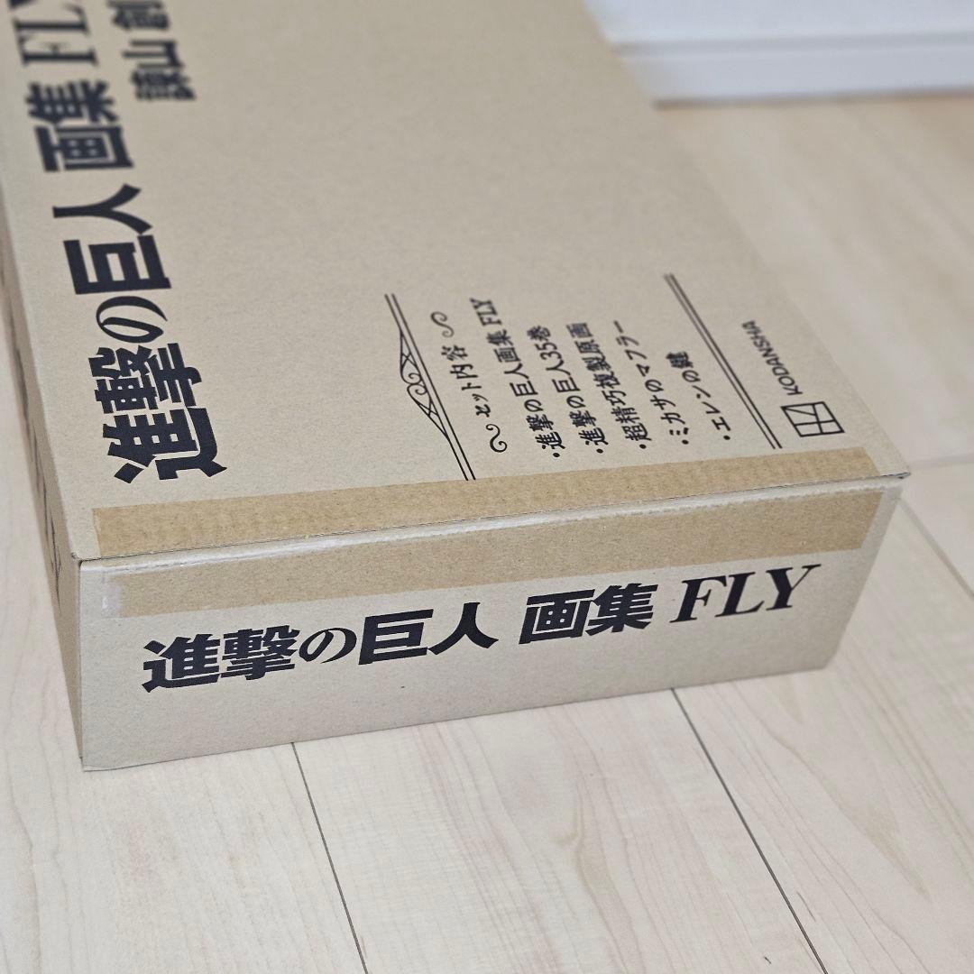 新品未開封 進撃の巨人 FLY 画集 特典完備