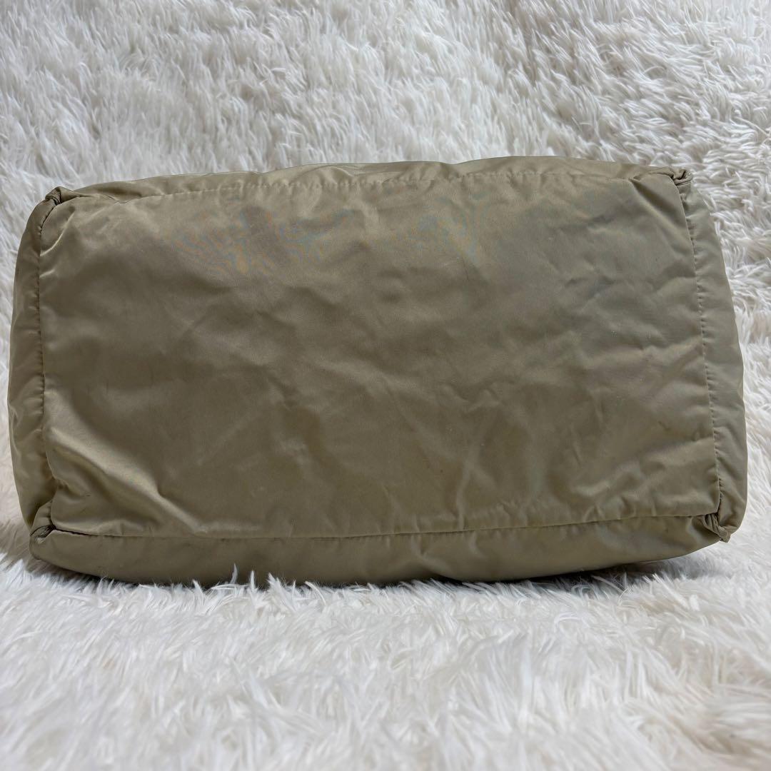 美品★Felisi 2way ボストンバッグ P4 ショルダー ベージュ　大容量