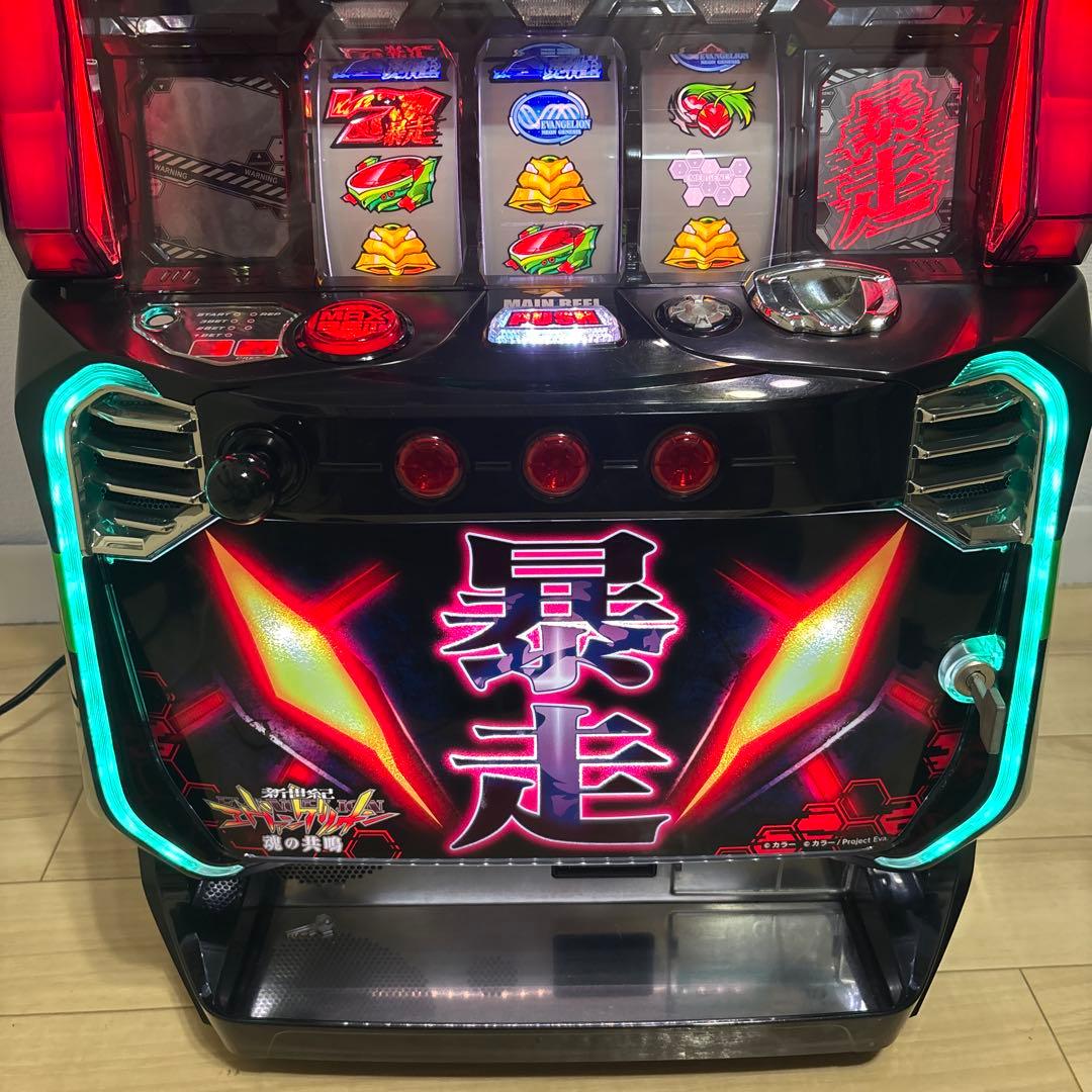 スロット実機 エヴァンゲリオン　エヴァ　魂の共鳴　ビスティ