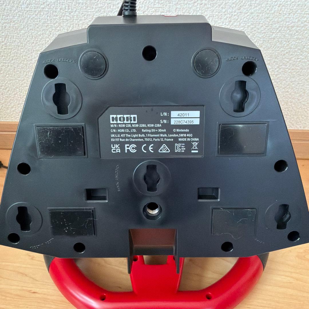 マリオカートレーシングホイールDX/HORI NSW-228 ①