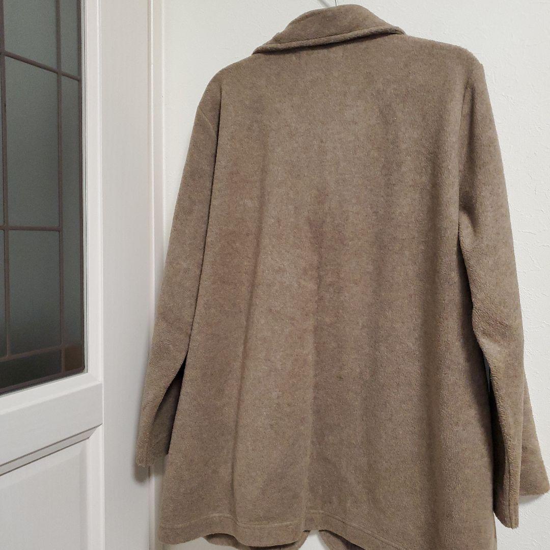 美品 マタノアツコ(L)ローブ 羽織 ルームウェア パジャマ ボア ワコール