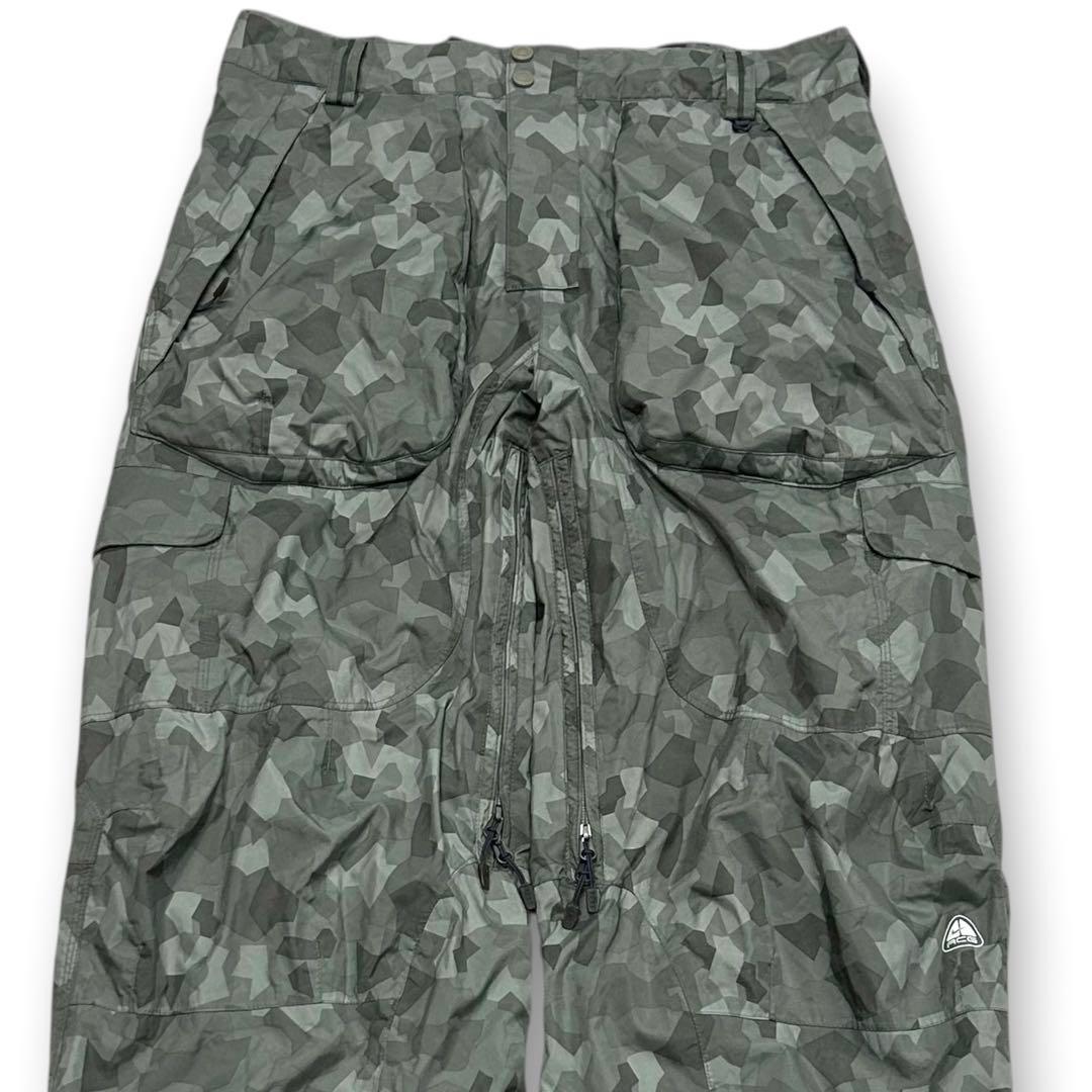 専用！00s NIKE ACG 迷彩柄 カモ ギミック y2k 極太 ナイロン
