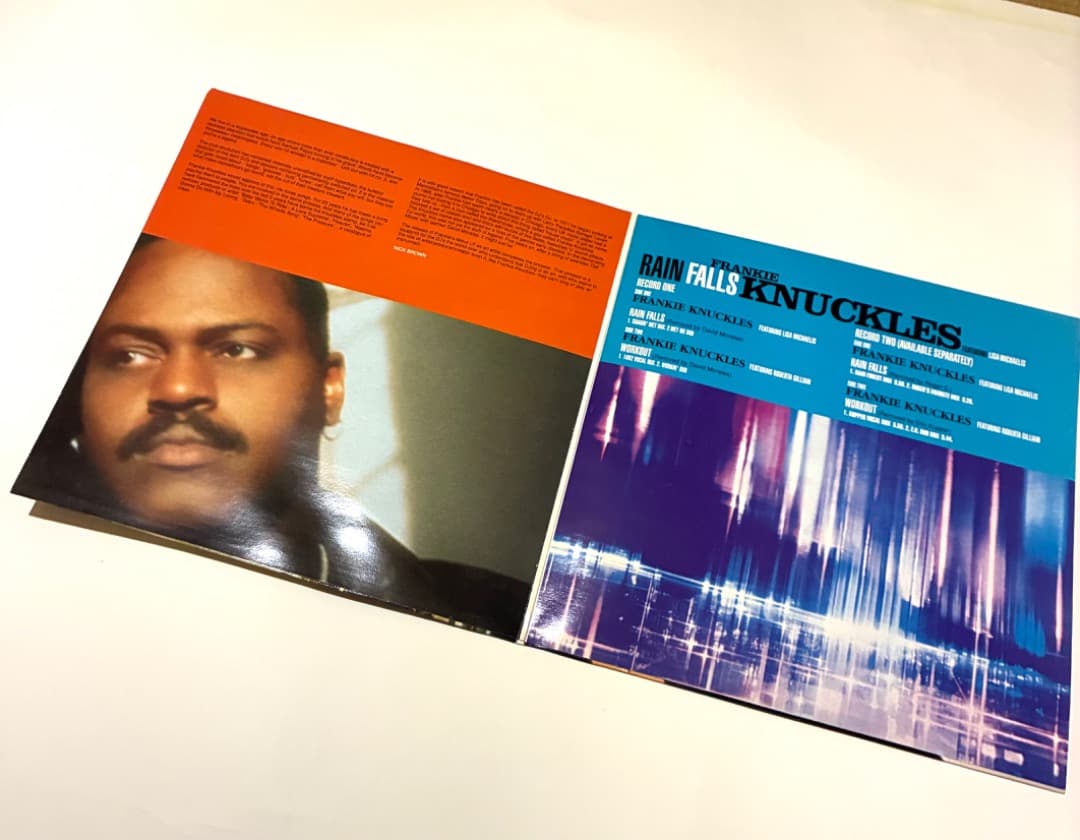 FRANKIE KNUCKLES / Rain Falls 12” Wジャケット
