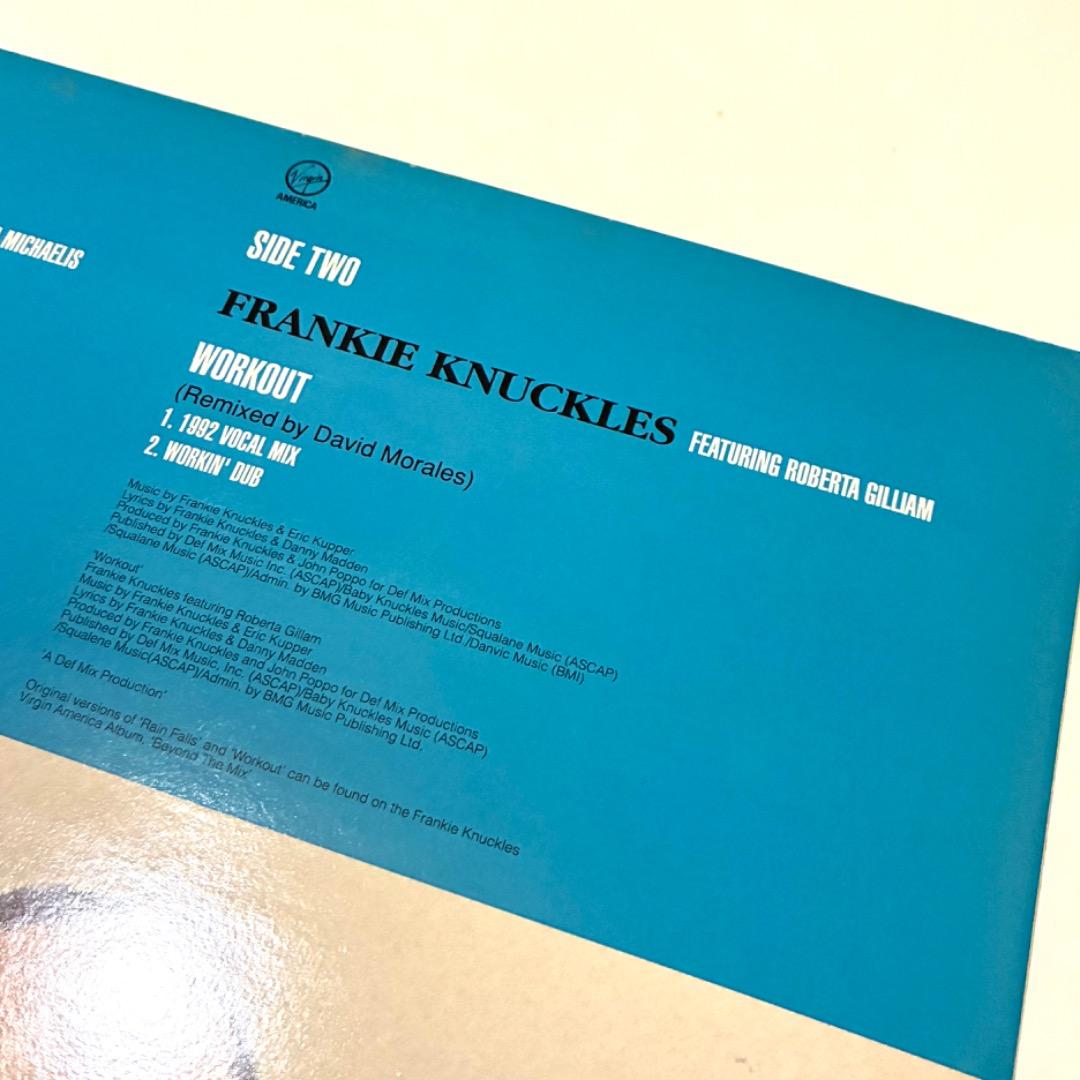 FRANKIE KNUCKLES / Rain Falls 12” Wジャケット