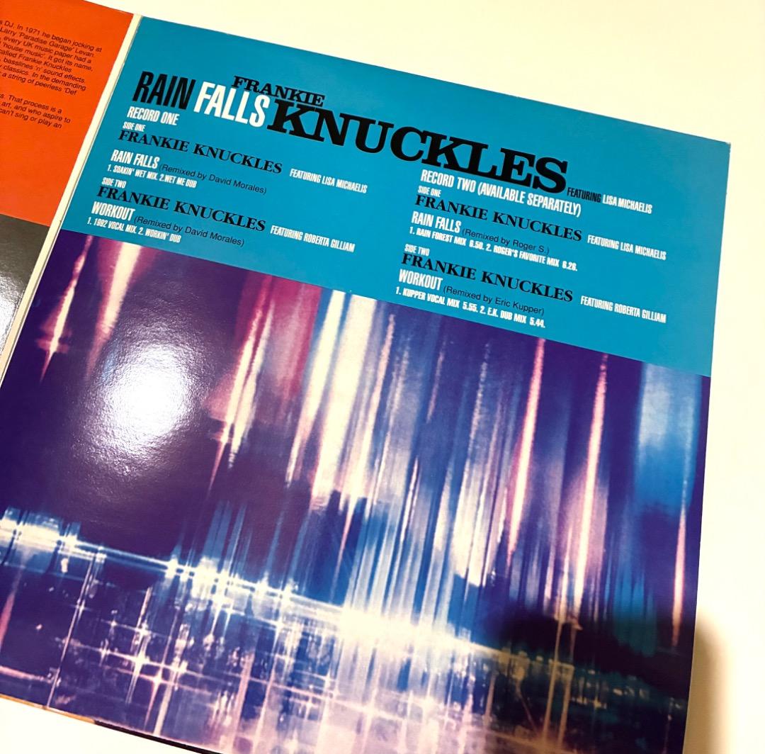 FRANKIE KNUCKLES / Rain Falls 12” Wジャケット
