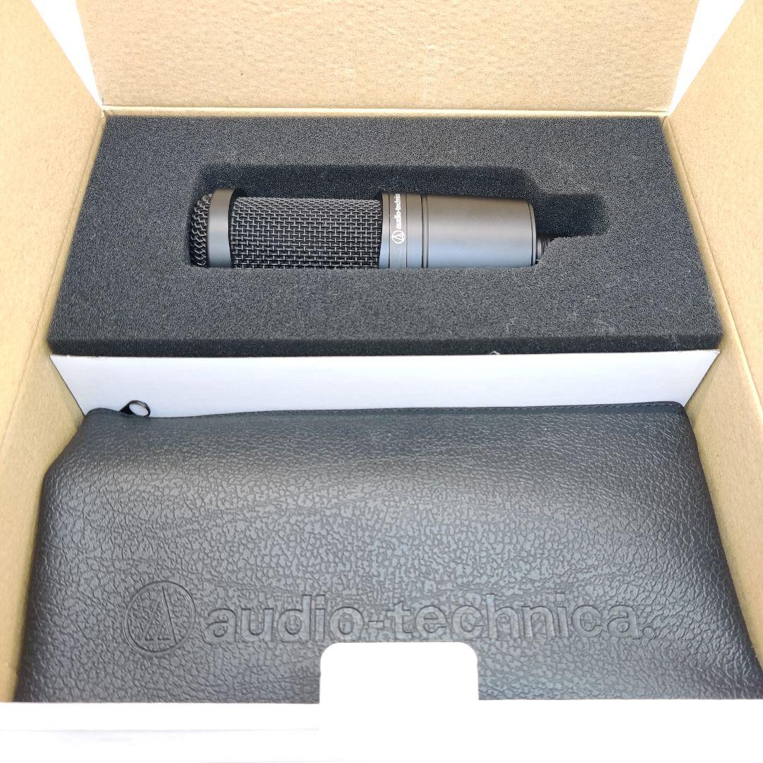 【動作確認済】audio-technica コンデンサーマイク AT2020