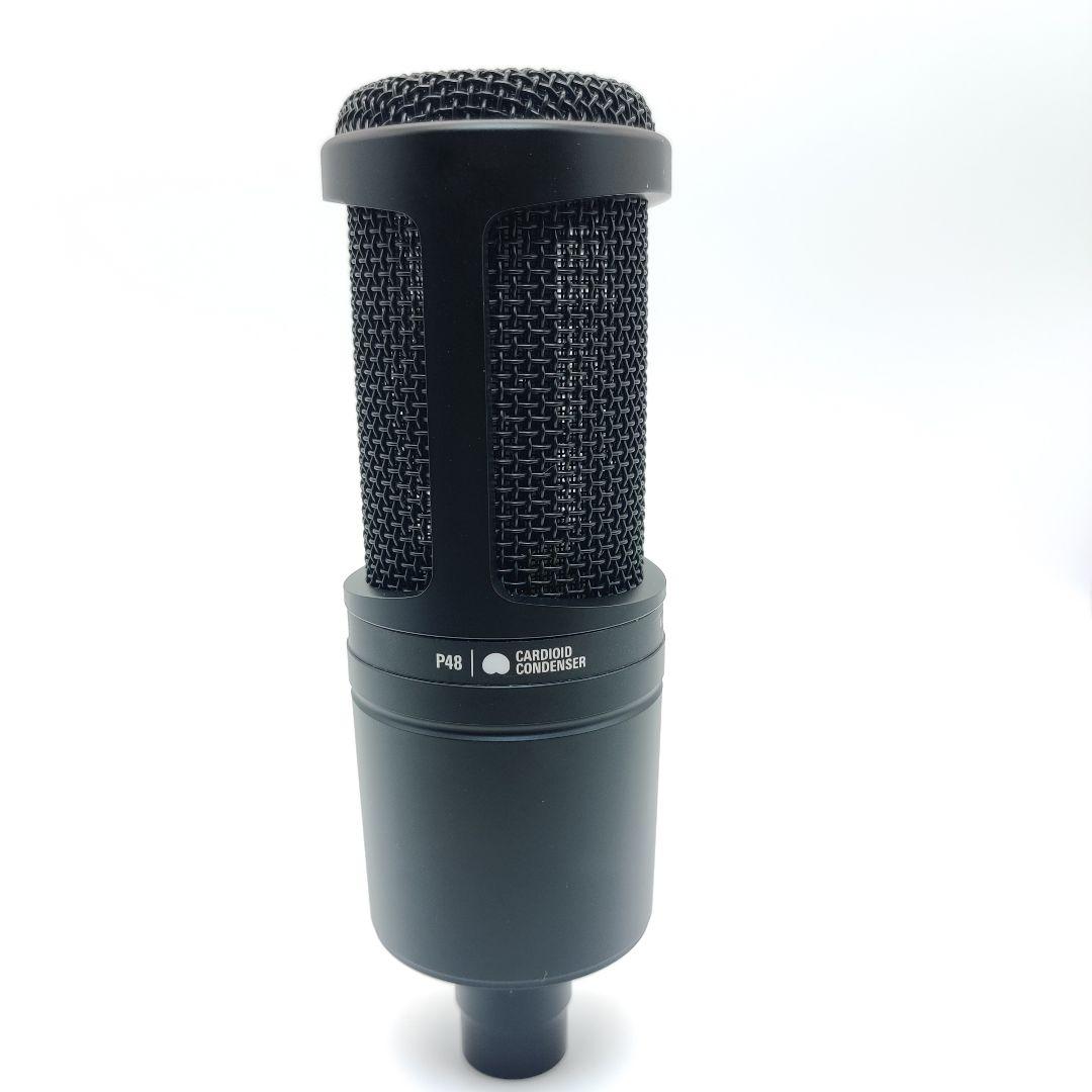 【動作確認済】audio-technica コンデンサーマイク AT2020