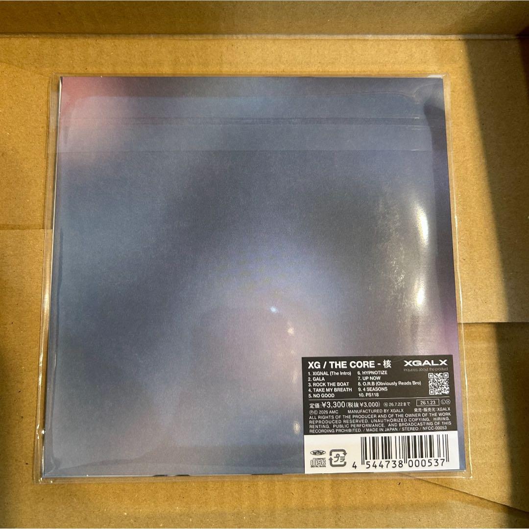 XG THE CORE 核 regular 盤 アルバム 未開封