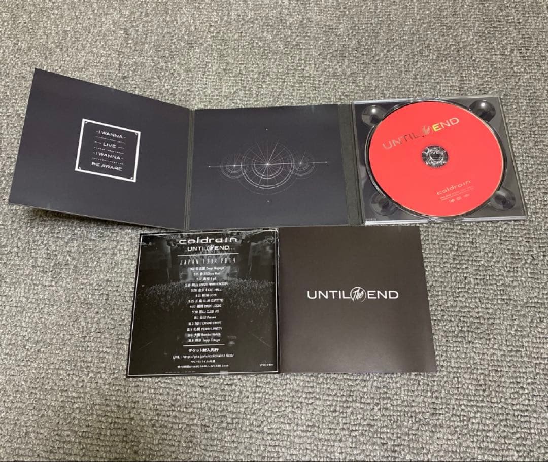 coldrain コールドレイン CD 5点セット　中古品