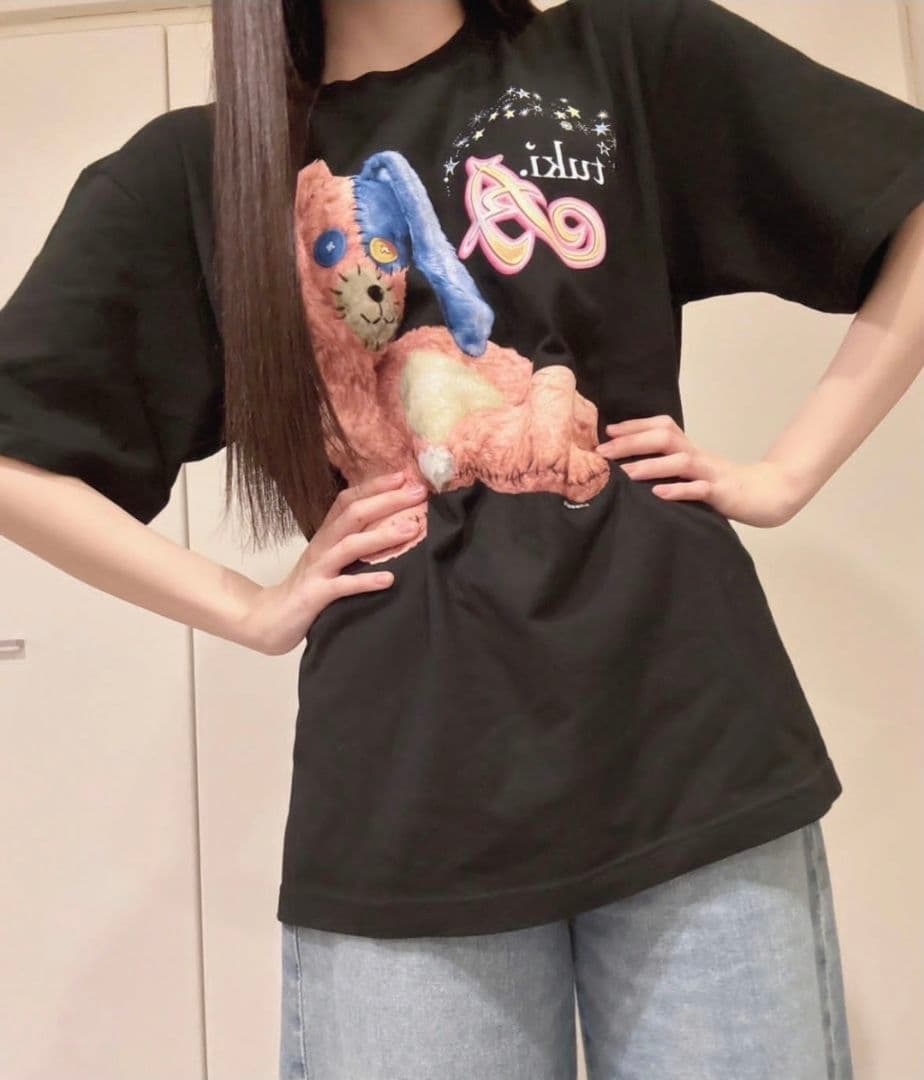 tuki.×SAINT Mxxxxxx collaboration Tシャツ