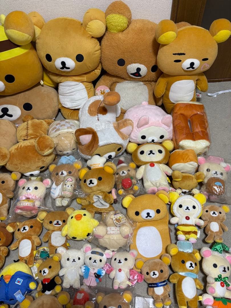 リラックマ　マスコット　ぬいぐるみ　平成レトロ　大量まとめ売り