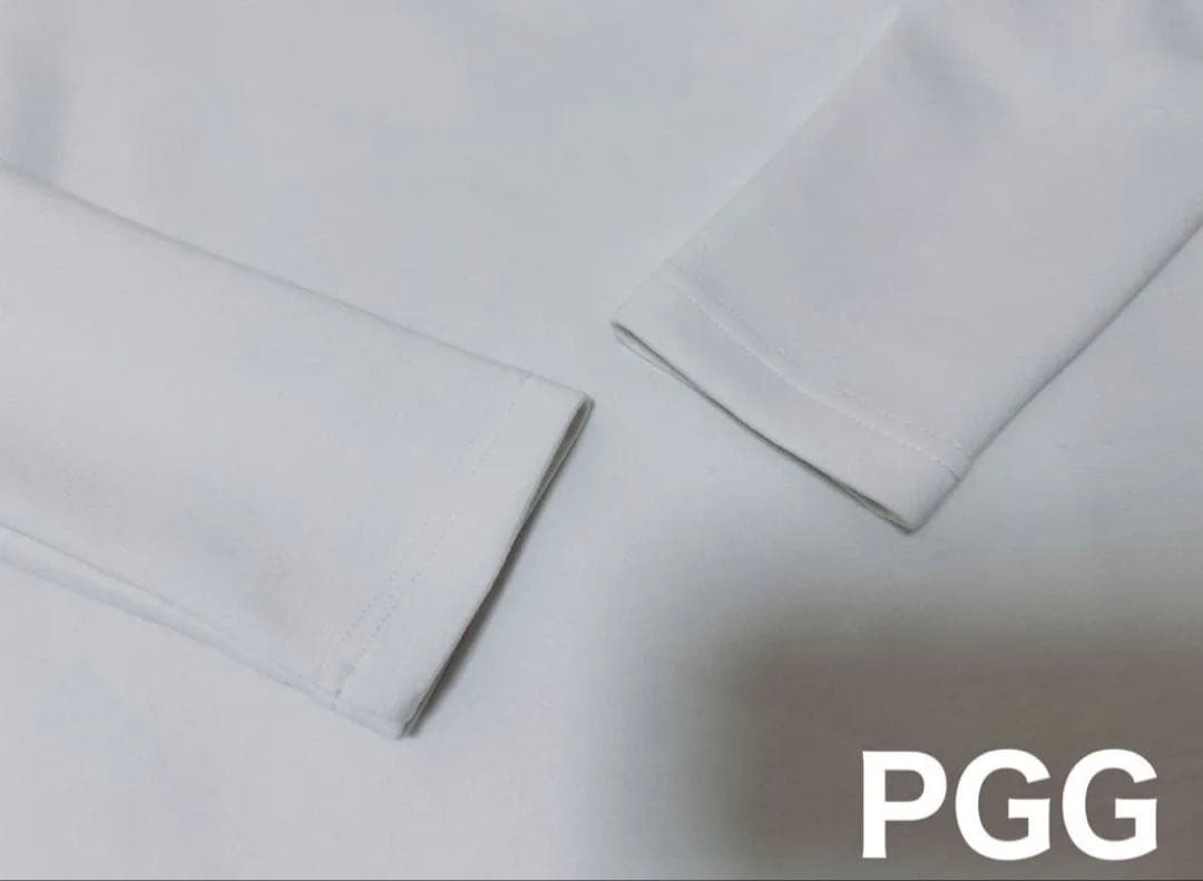 PGG ダンボールニット長袖モックネックシャツ(サイズ5)
