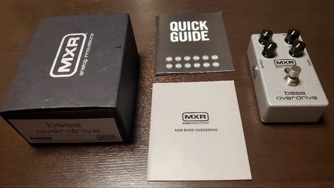 ベース MXR M89 Bass Overdrive
