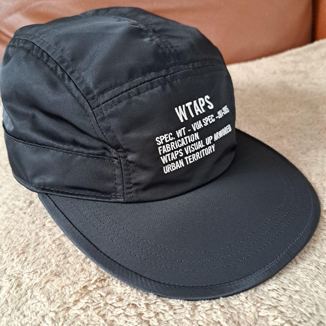 ダブルタップス ジェットキャップ 7パネル ブラック　刺繍 WTAPS