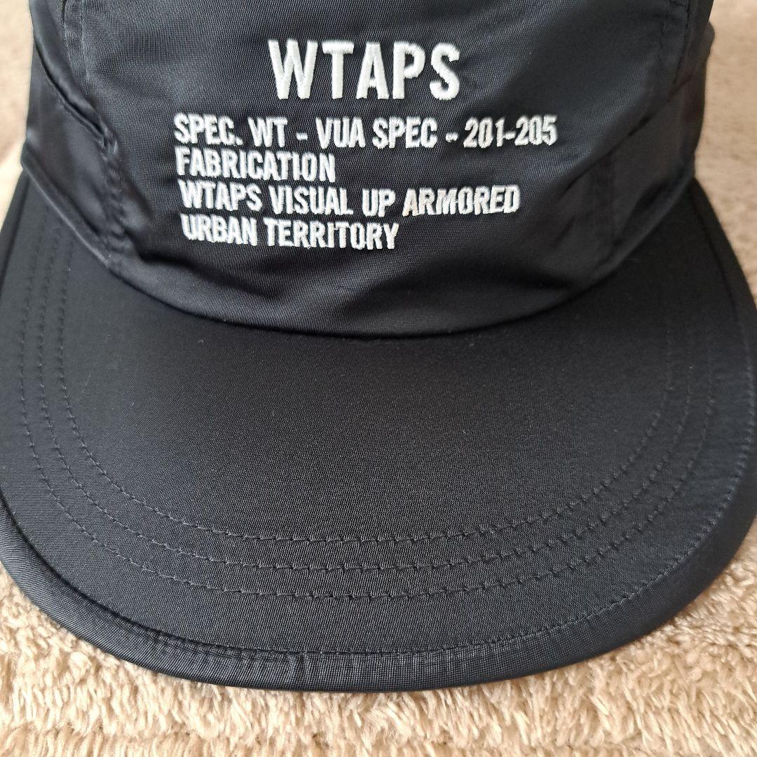 ダブルタップス ジェットキャップ 7パネル ブラック　刺繍 WTAPS