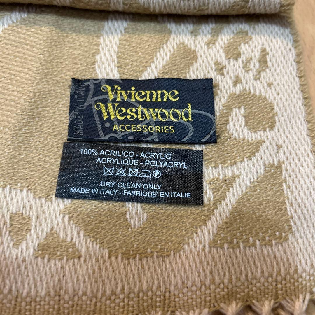 最終値下げ！Vivienne Westwood マフラー　リバーシブルイタリア製