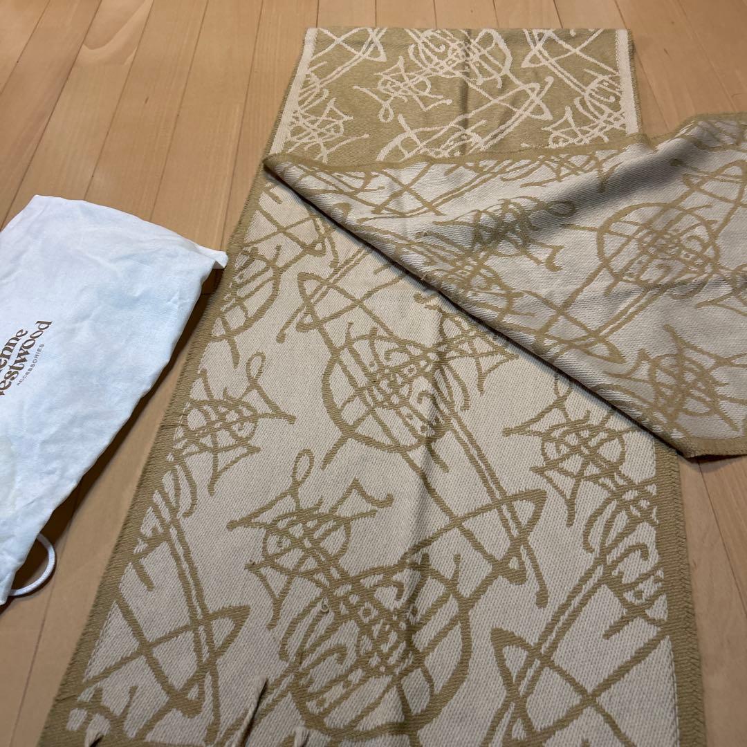 最終値下げ！Vivienne Westwood マフラー　リバーシブルイタリア製
