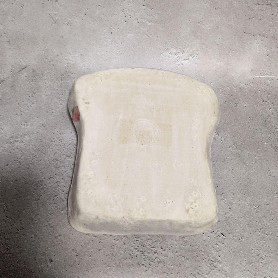 やまぐちあさこ 粉引きパン食うパンダの食パン皿 陶器 山口麻子