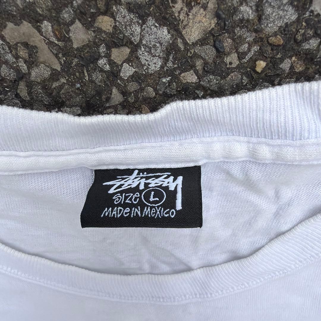 STUSSY ローマの休日 AGO・GO ビッグ バックプリント Tシャツ