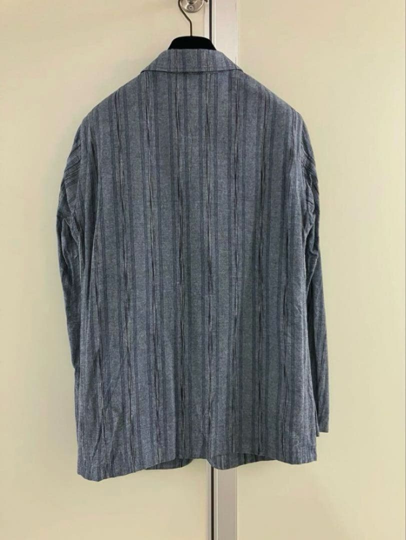 〓m's braque〓 セルビッチ ストライプ シャンブレー ジャケット
