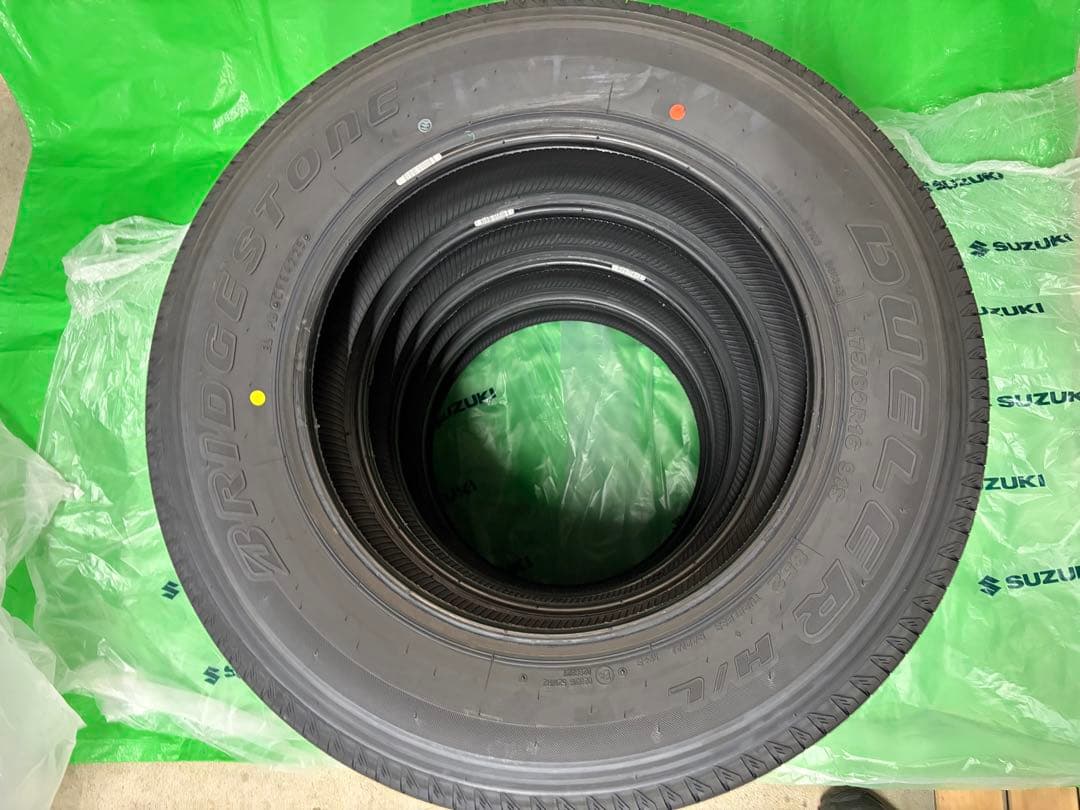 新車外し175/80R16 BRIDGESTONE DUELER ジムニー　2本