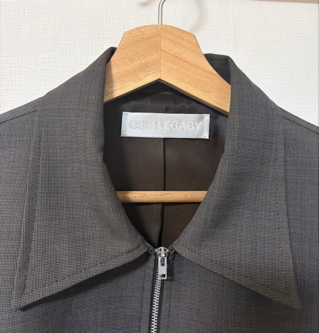 ジャケット・アウター OUR LEGACY MINI JACKET ATOM GREY 44