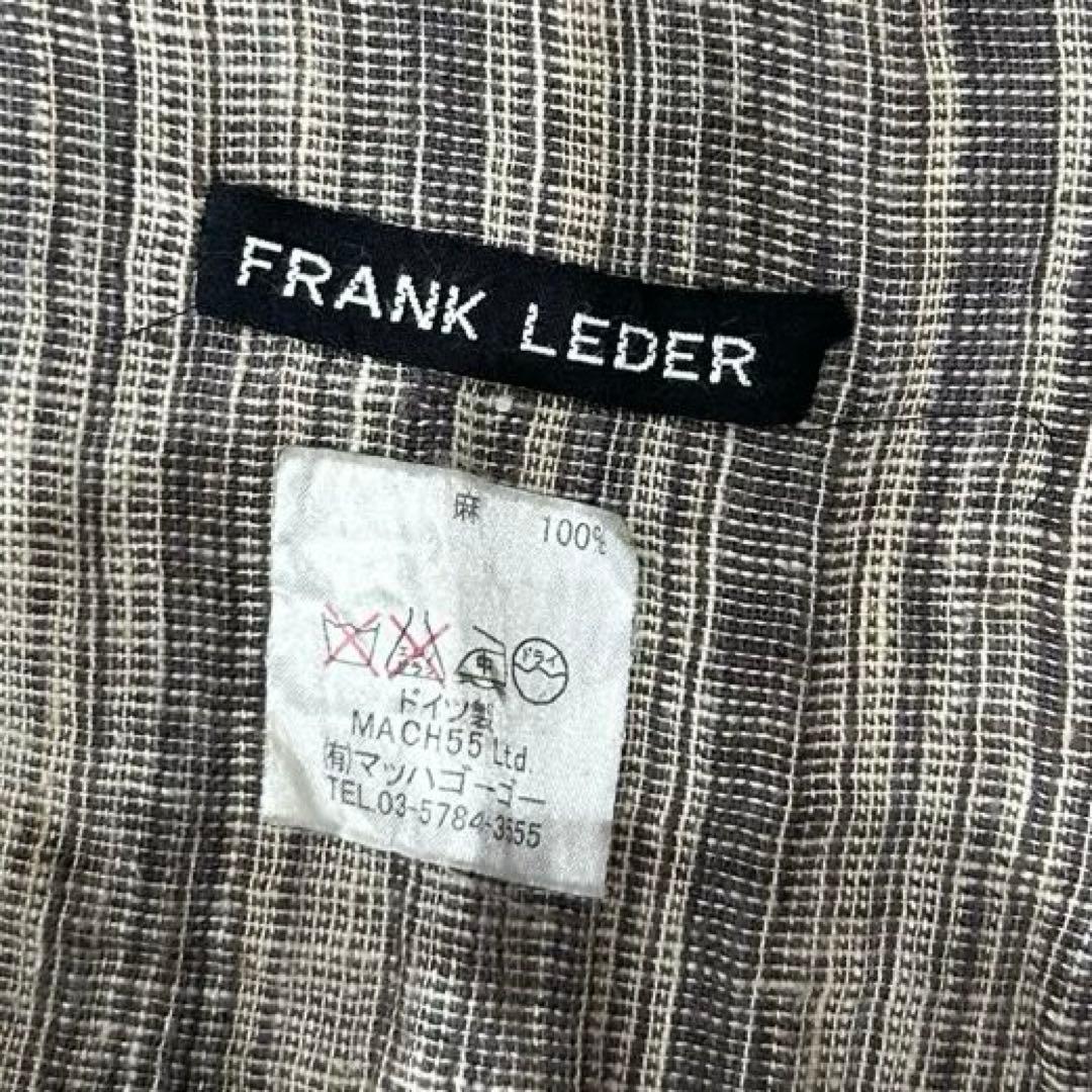 美品 FRANK LEDER リネン ストール フランクリーダー