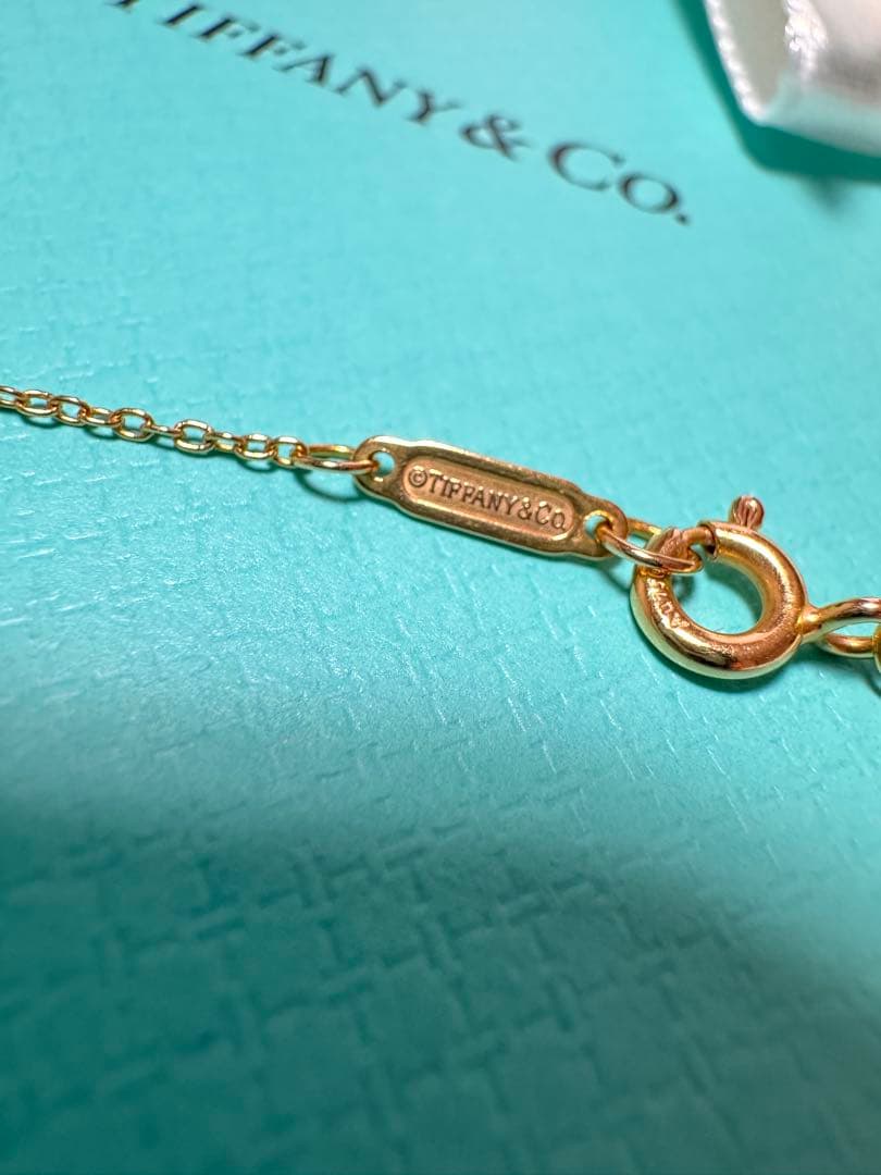 【Tiffany & Co.】 18K ロングネックレス(チェーンのみ)