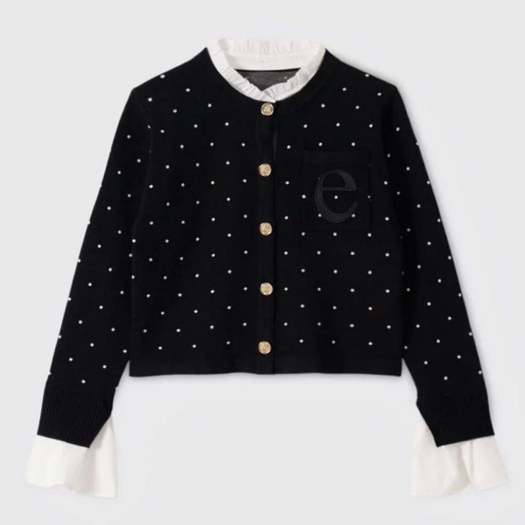 【新品】eimy istoire♡Attached collar カーディガン