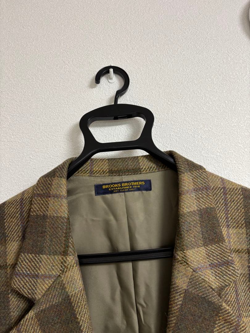 BROOKS BROTHERS チェック柄 テーラードジャケット