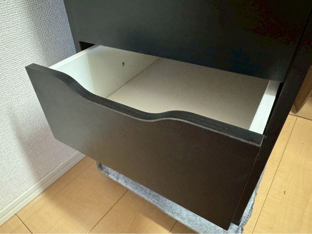 IKEA ALEX アレクス　ブラックブラウン①