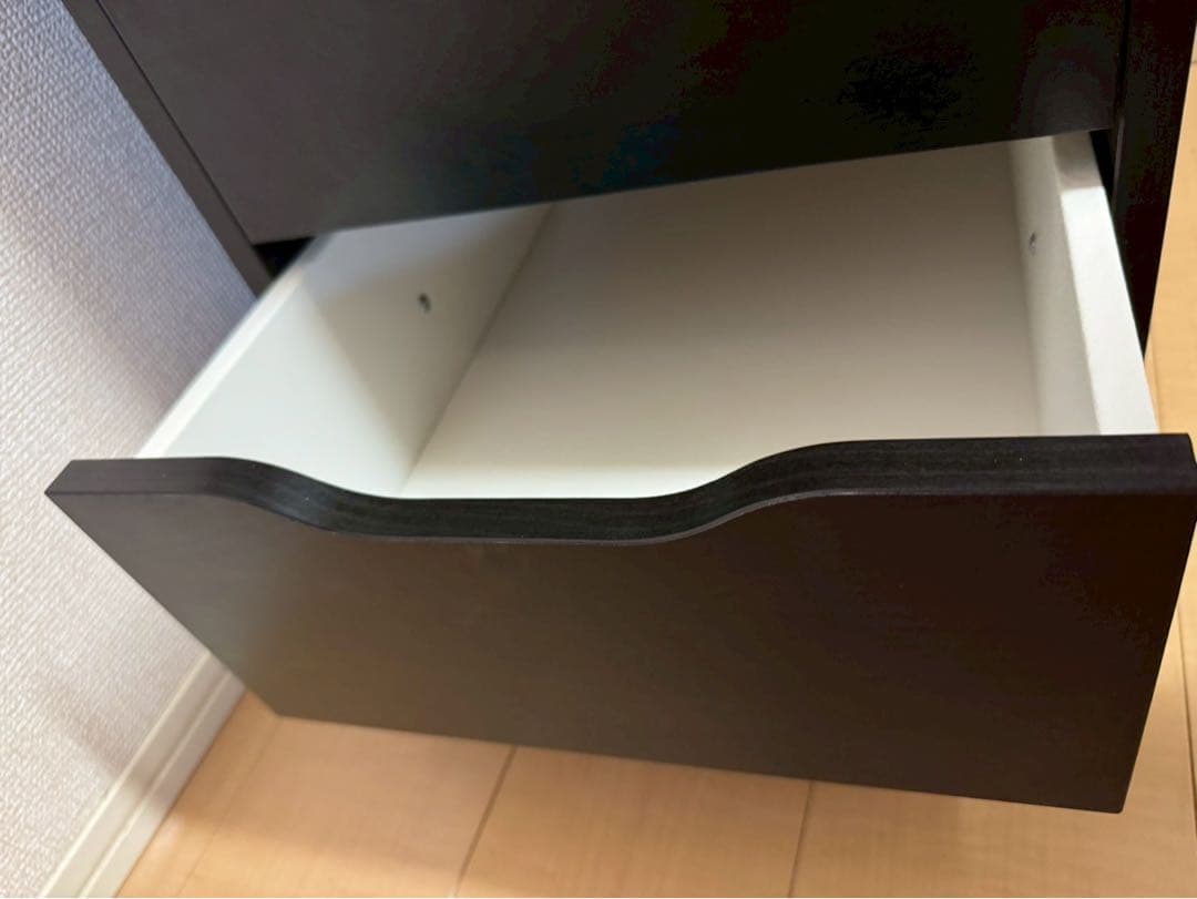 IKEA ALEX アレクス　ブラックブラウン①