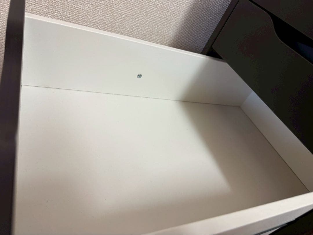 IKEA ALEX アレクス　ブラックブラウン①
