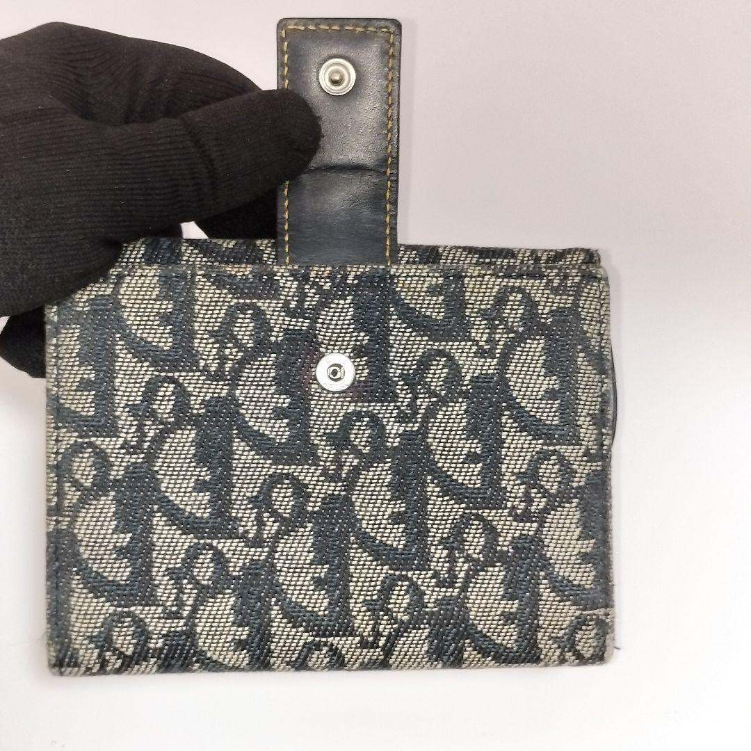 Dior トロッター サドルウォレット ダブルホック　折り財布
