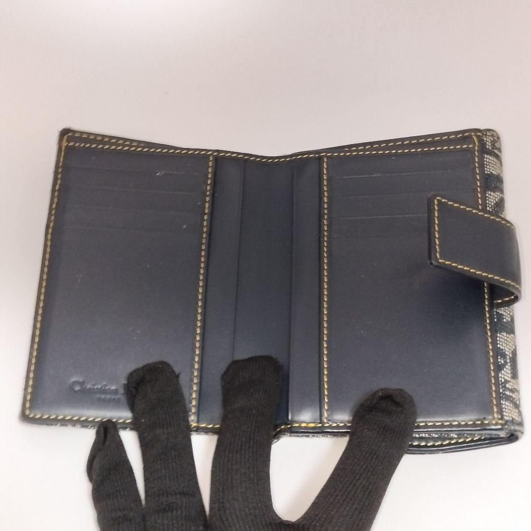 Dior トロッター サドルウォレット ダブルホック　折り財布