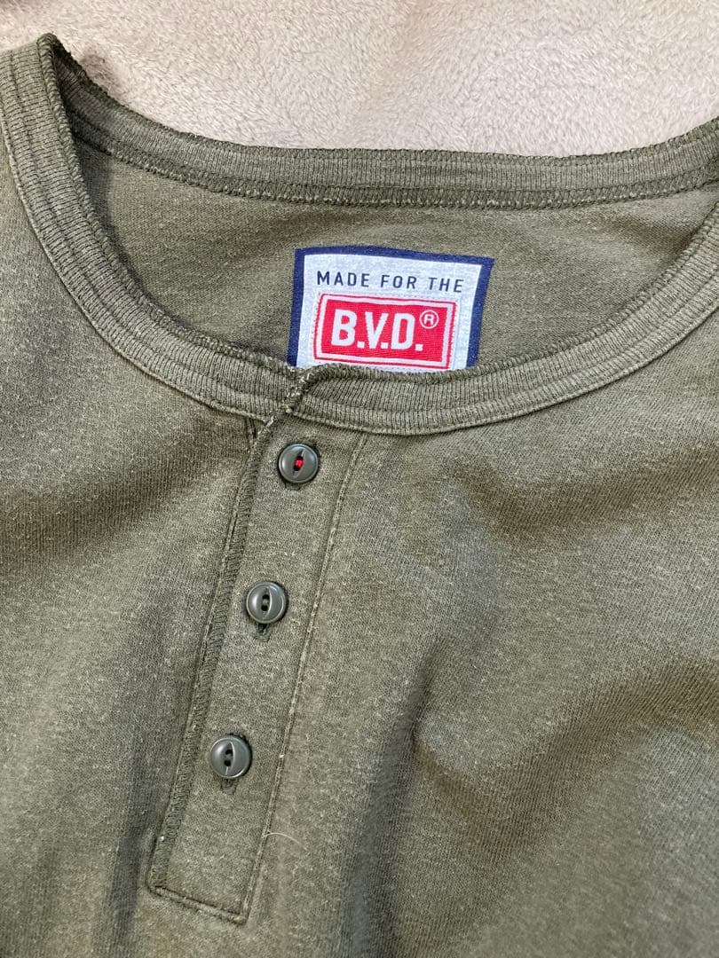BVDヘビーウェイトTシャツ&ロンT(2枚セット)
