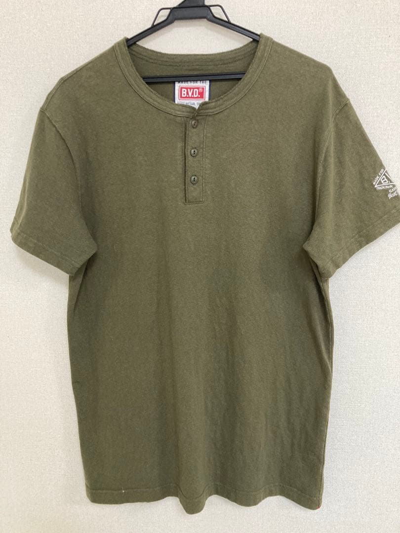 BVDヘビーウェイトTシャツ&ロンT(2枚セット)