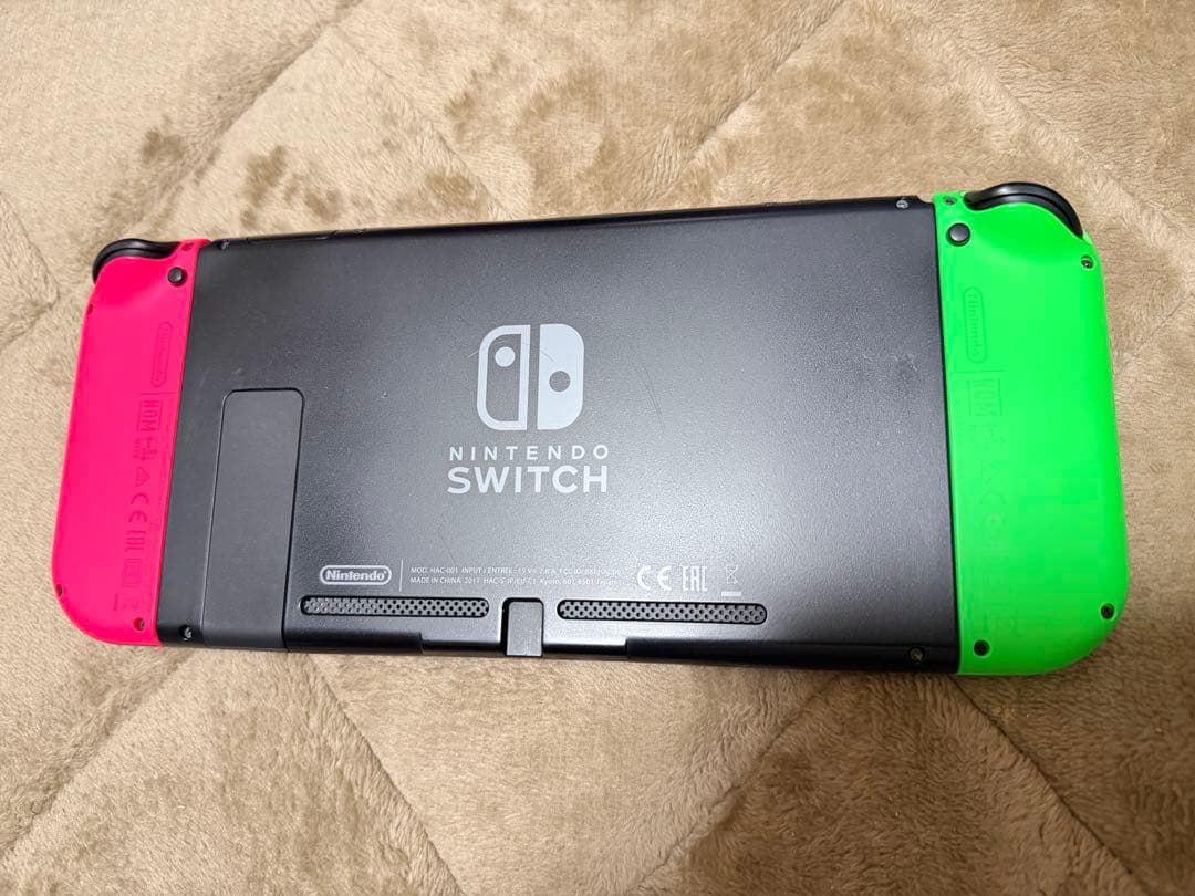 Nintendo Switch 本体（スプラトゥーンモデル）ケース、プロコン付き