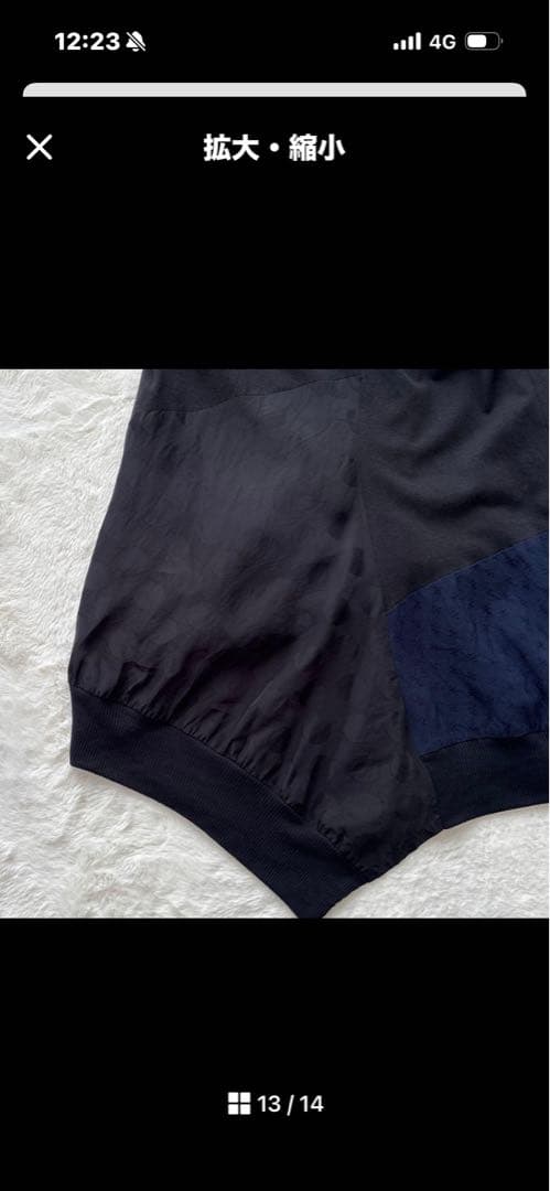ワイズ Y's Yohji Yamamoto カーディガン 半袖 異素材MIX