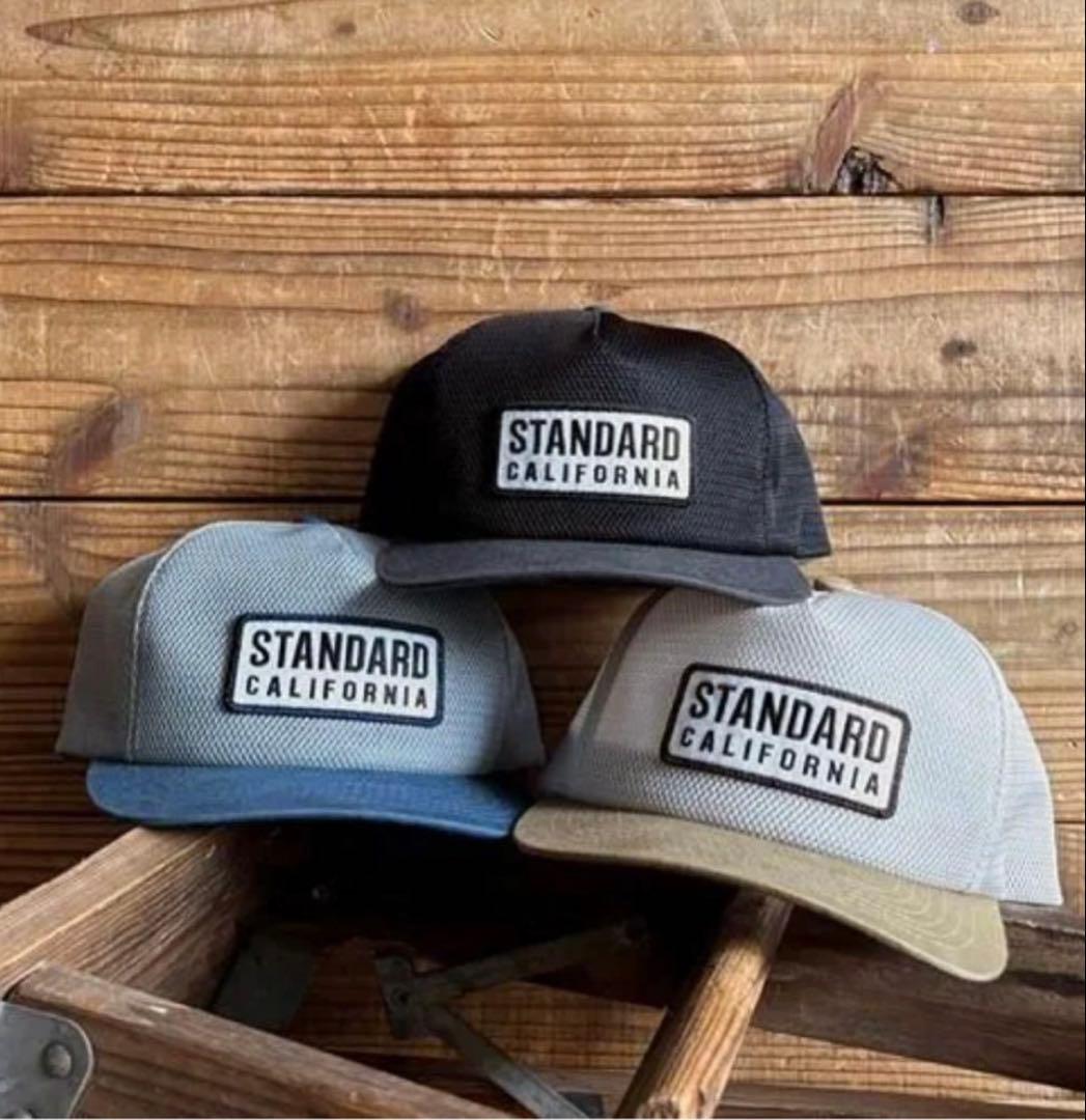 スタンダードカリフォルニア　BOX LOGO オールメッシュキャップ