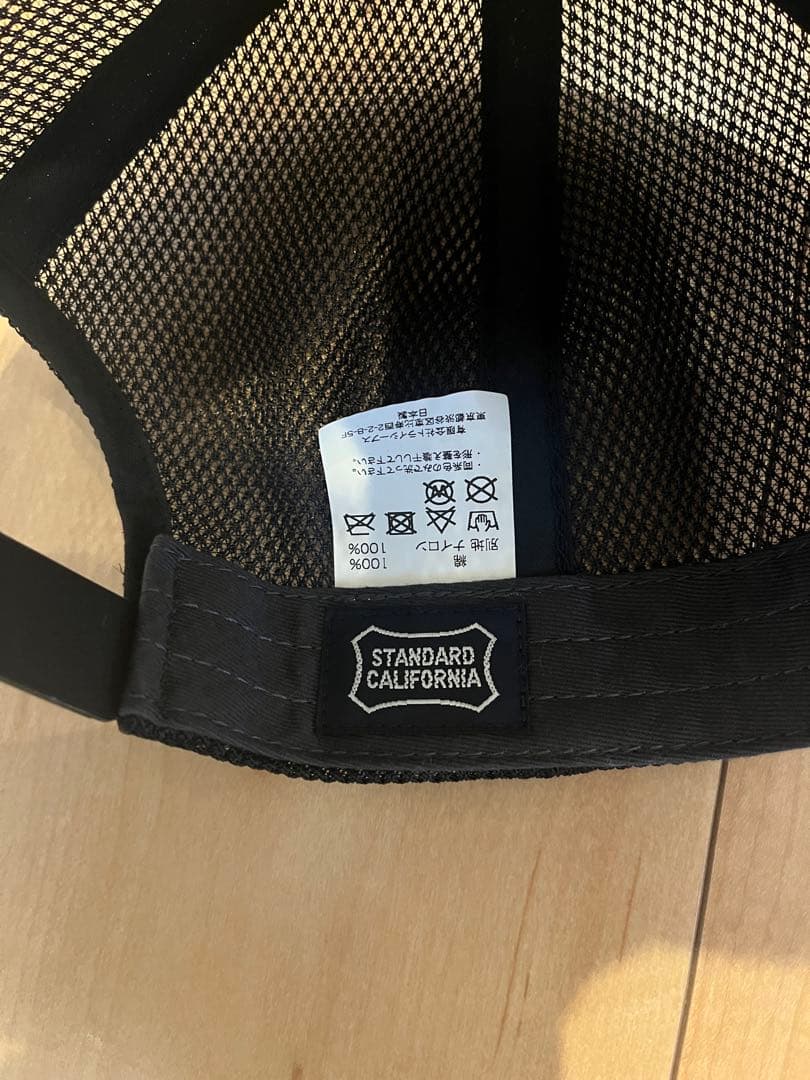 スタンダードカリフォルニア　BOX LOGO オールメッシュキャップ