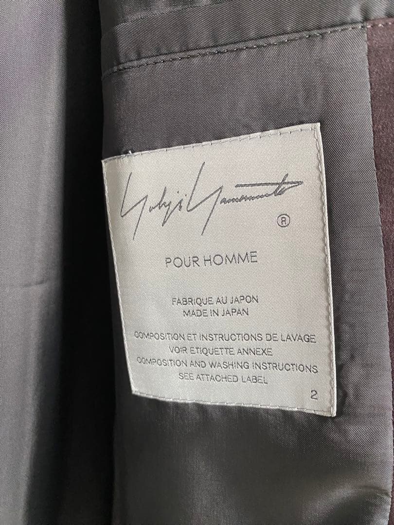 Yohji Yamamoto POUR HOMME 蜘蛛の巣ジャケット