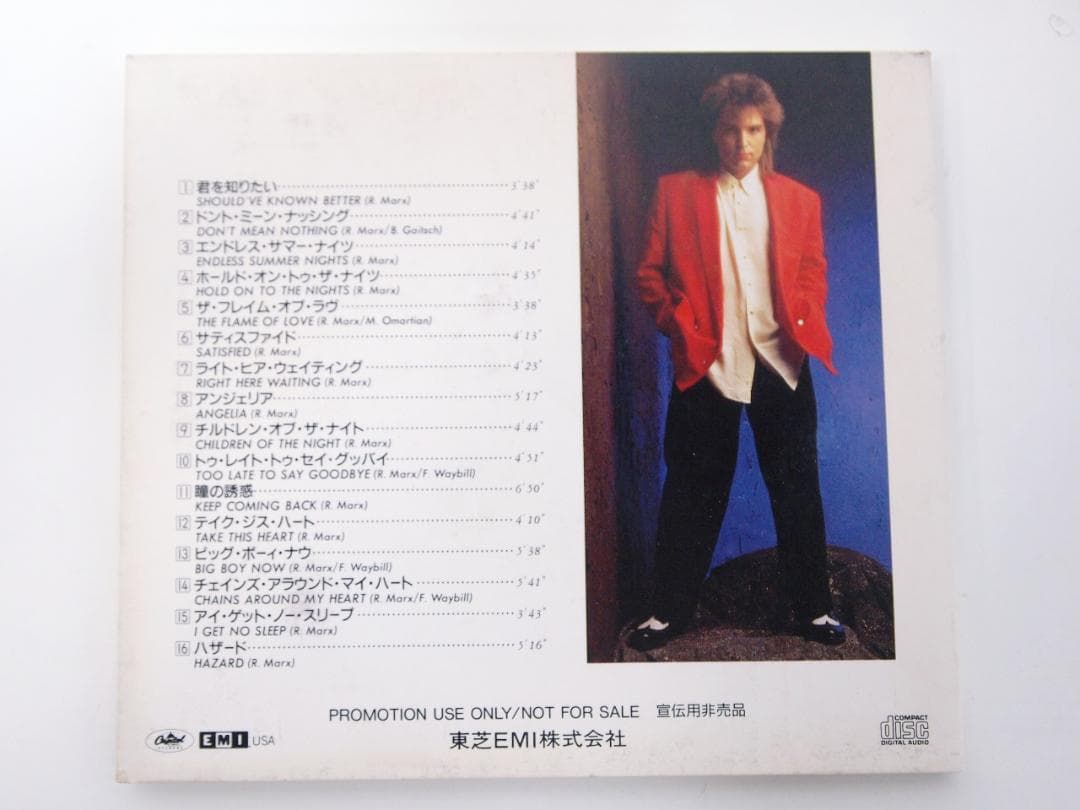 見本盤・非売品 Richard Marx リチャード・マークス PCD-248
