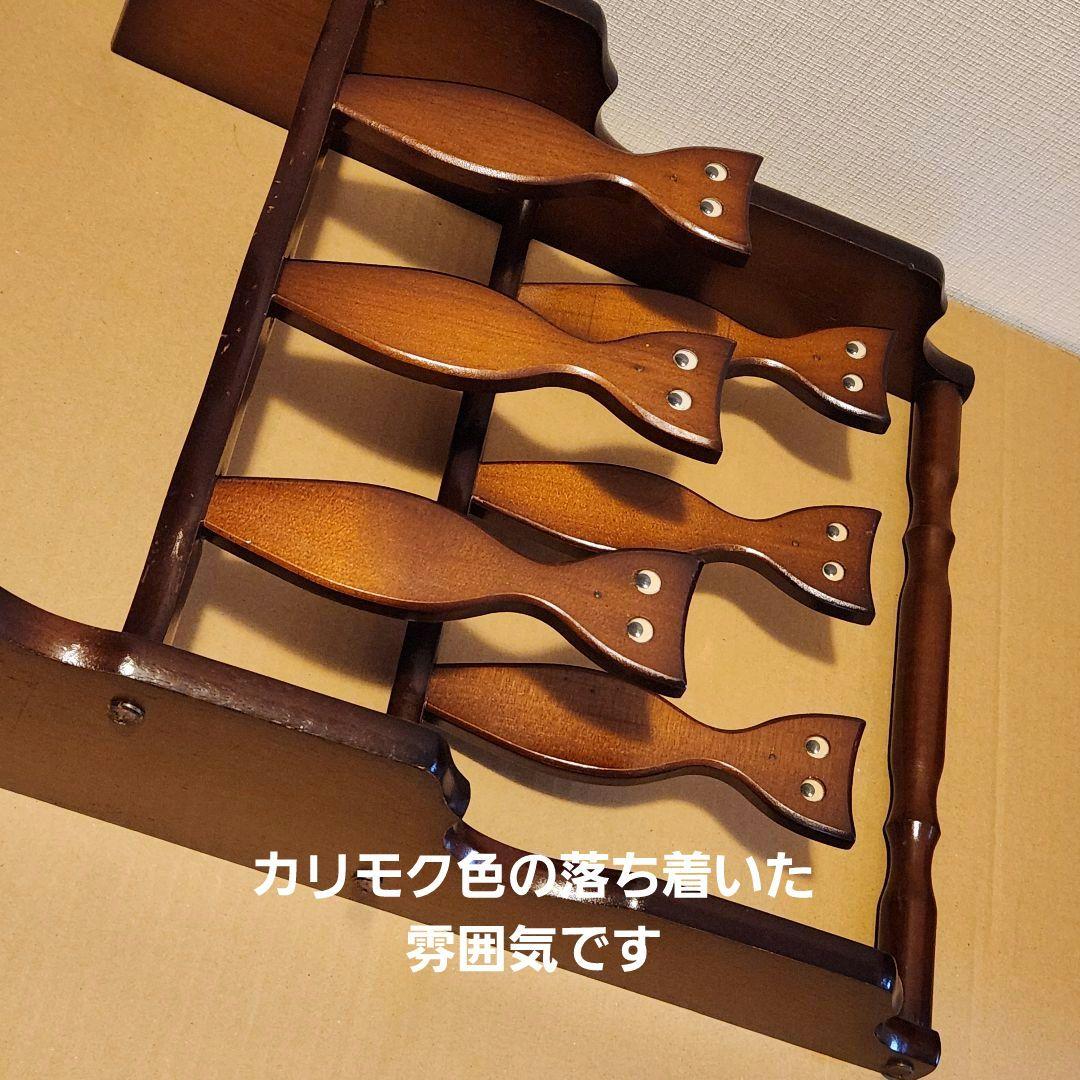 昭和 スリッパ立て 古民家 ねこ 日本製 来客 玄関収納 応接 上履き 木製