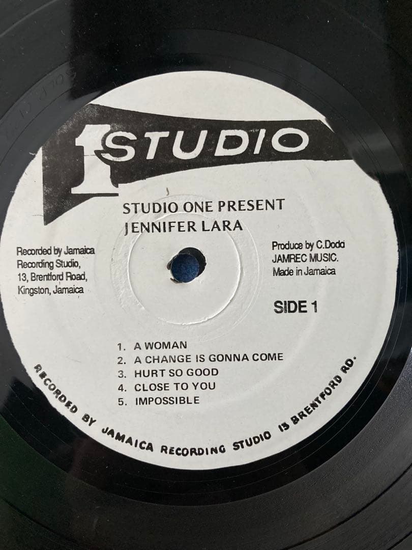 Studio One Presents Jennifer Lara LPレコード