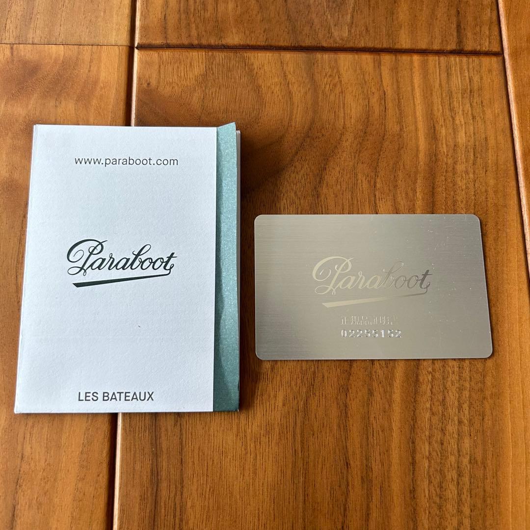 【新品・国内正規品】Paraboot BARTH パラブーツ バース 8