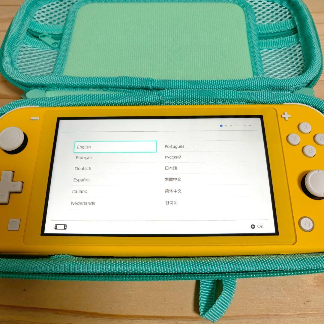 【美品】Nintendo Switch Lite イエロー どうぶつの森 セット