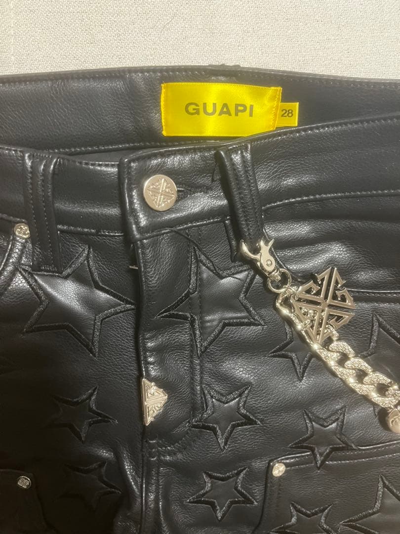 guapi レザーパンツ28